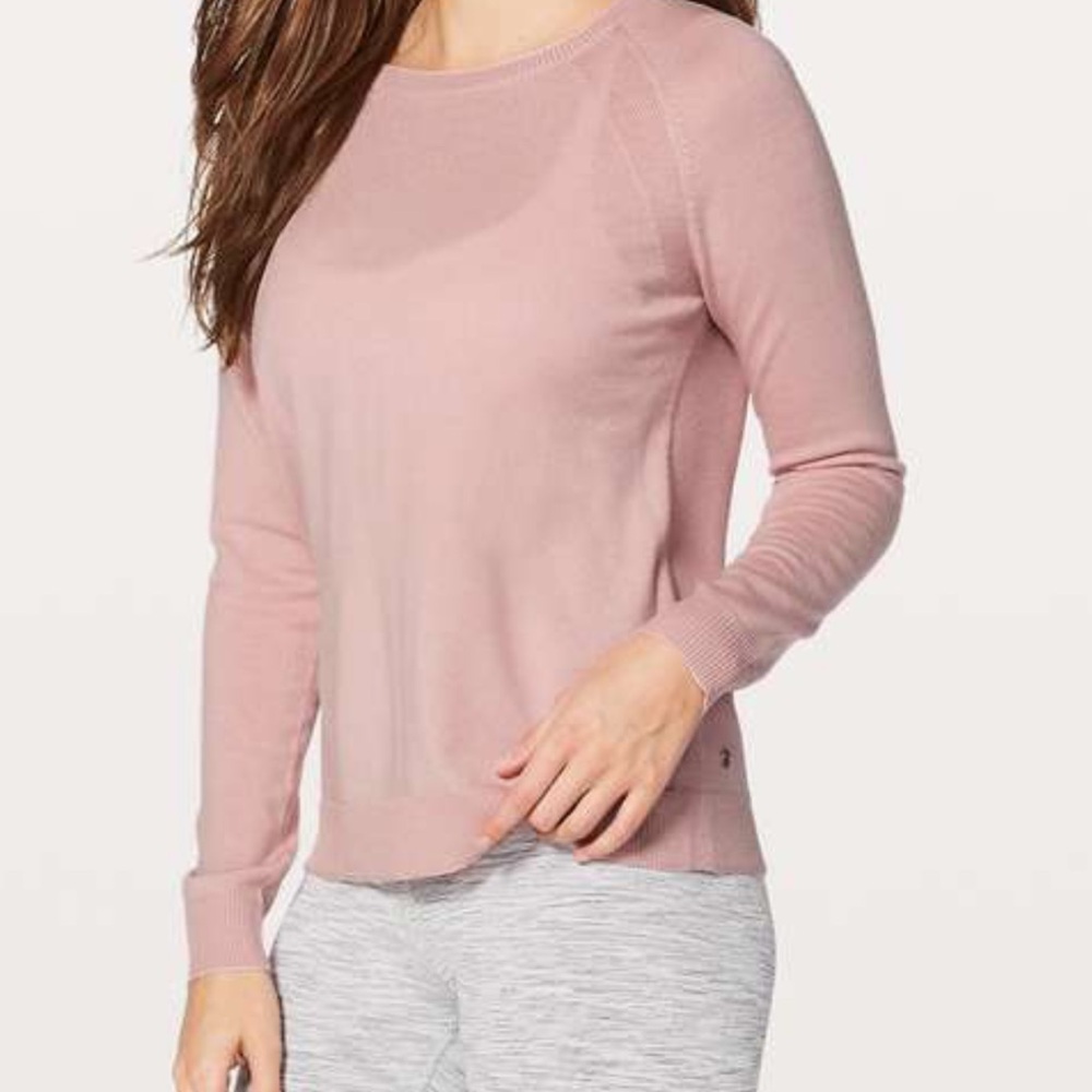Lululemon Tied to You Marino wool seeater, size 4